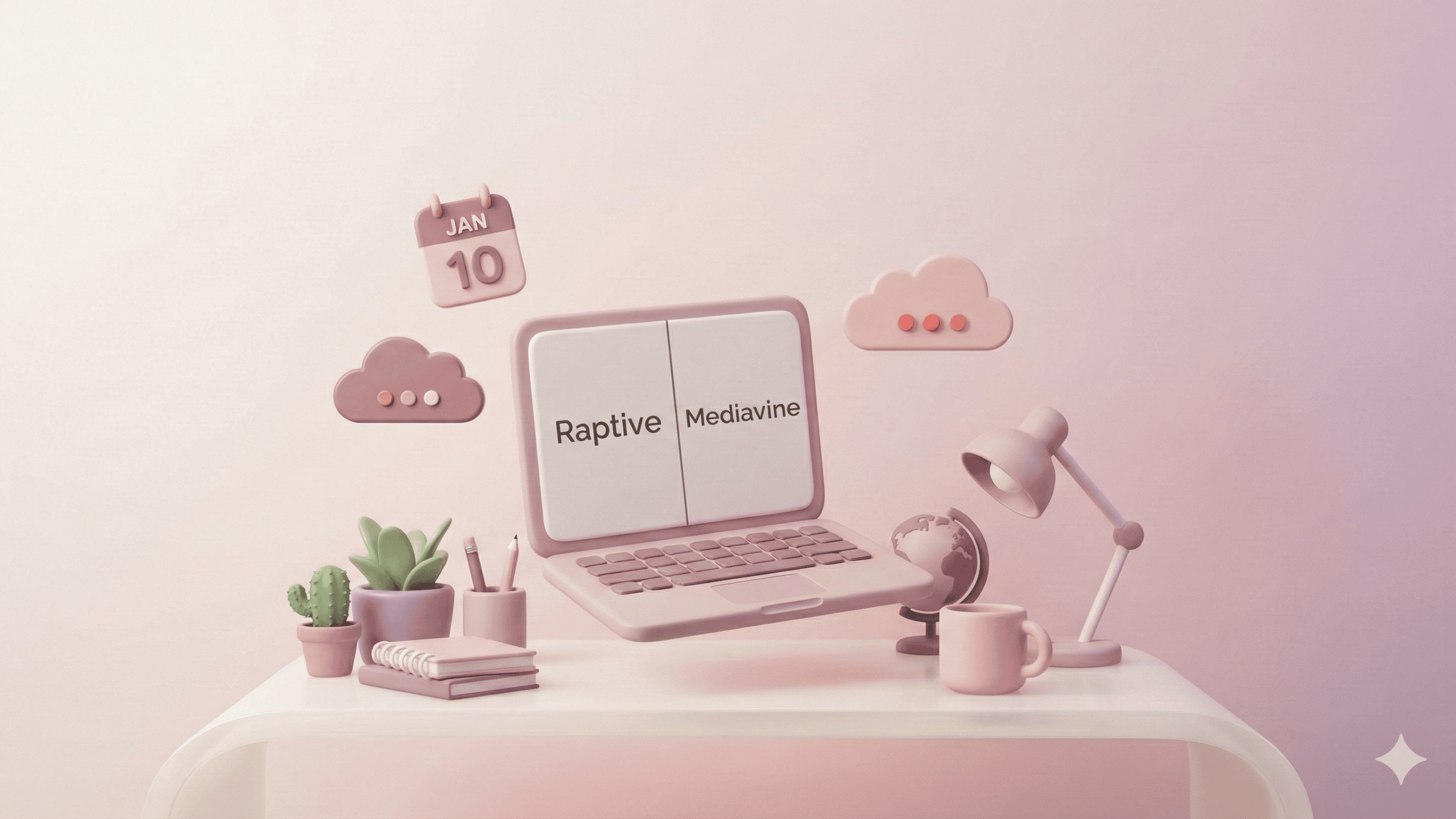Comparison of AdSense Mediavine Ezoic and Raptive ad networks