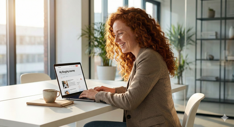 How to Start a Blog with AI in 1 Click