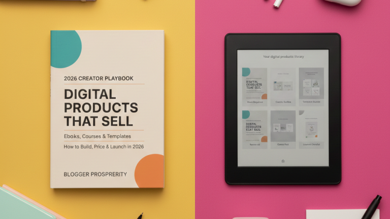 How to Create Digital Products Ebooks, Courses & Templates That Sell in 2026
