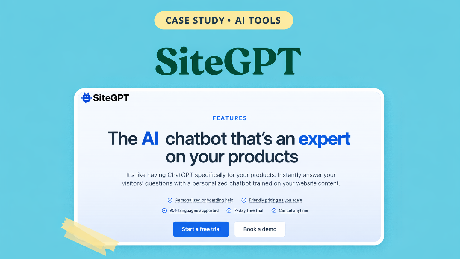 SiteGPT Case Study - Blogger Prosperity